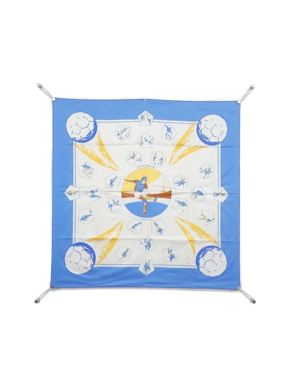 Hermes Viu Les Champions Carre Scarf